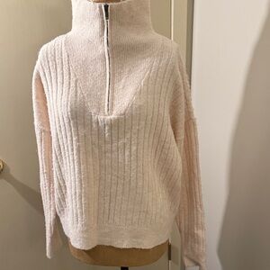 Lucky Brand Soft Cream Turtleneck Sweater